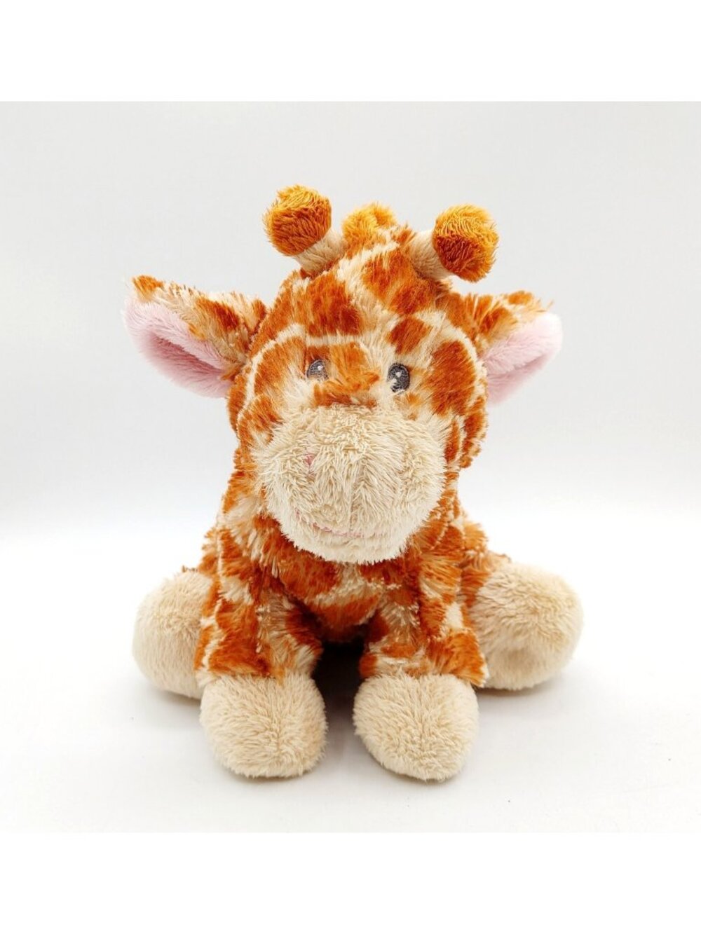 Baby Ganz JAMIE GIRAFFE BG2784 Plush Stuffed Animal Soft Toy Sitting 9"